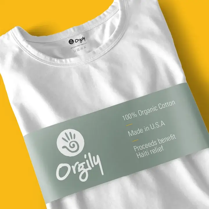 Custom belly bands for t-shirt and apparel packaging