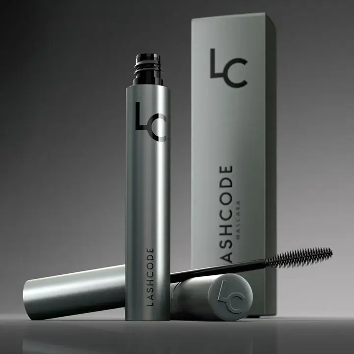 Sleek cardboard eyeliner boxes with custom printed graphics for retail