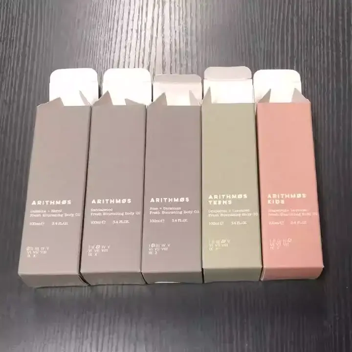 Premium custom printed lipstick boxes with matte lamination and logo