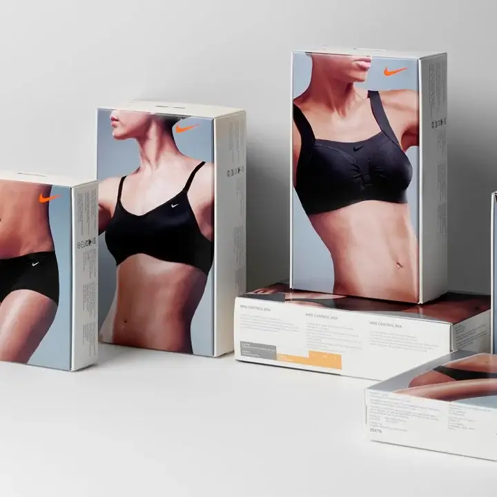 Premium custom printed bra boxes with logo for luxury branding