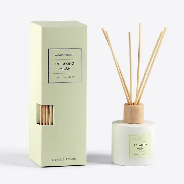 Sturdy cardboard reed diffuser boxes with sleek matte finish for home fragrance