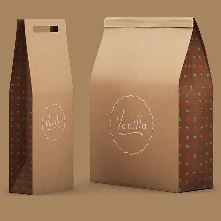 Eco-friendly takeaway food packaging bags for restaurants