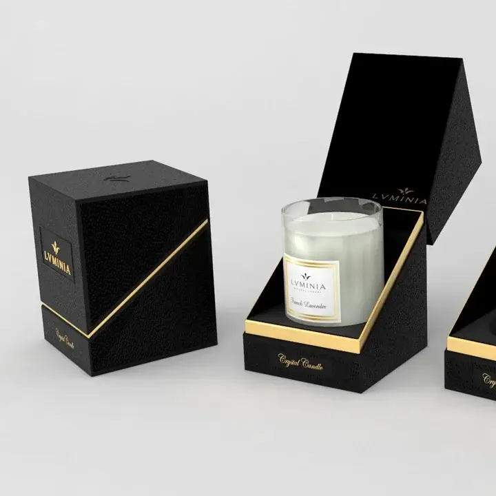 Custom Candle Packaging Boxes Wholesale | Free USA Shipping | GCB
