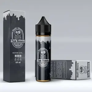 E-liquid bottle packaging boxes for safe storage and display